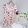 Pijama de Verano para Niñas Camisón Falda de Encaje Yassel