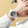 Reloj electrónico cronógrafo deportivo para exteriores, resistente al agua, despertador, temporización, reloj electrónico, reloj luminoso multifuncional para hombres y mujeres.