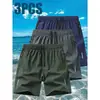 Amazon Comércio Exterior Transfronteiriço Shorts Esportivos Masculinos Verão Novo Estilo Corrida Seda de Gelo Secagem Rápida Casuais Shorts Atacado