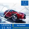 Aplicável ao FLEXUS 2015 NX tira decorativa de aço inoxidável para para-brisa dianteiro tira decorativa brilhante