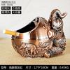 Oferta Especial Cenicero de Elefante de Metal con Tapa, Sellado, Anticaída, A prueba de Viento, Decoración Creativa Personalizada, Regalo para Hombre al por Mayor