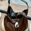 Bolso de Mano Retro Coreano de Alta Gama con Lados Blandos para Mujer 2025 Nuevo Otoño e Invierno Bolso Cruzado de Hombro de Gran Capacidad para Viaje