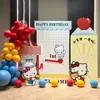 Uau Arranjo Personalizado de Primeiro Aniversário Decoração de Balões para Crianças Bebê Parede de Fundo Estilo Tagi Dopamina Placa KT