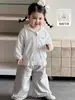 Roupa de Proteção Solar Infantil, Estilo Fino de Verão, Camisa Respirável com Ar Condicionado para Bebês Meninas, Blusa com Capuz de Verão, Cardigã de Liocel