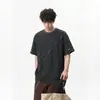 2026 Verano Nuevo Marca de Moda para Hombre Camiseta Bordada de Manga Corta Top Holgado de Media Manga para Pareja Camiseta Juvenil