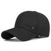 Primavera y Otoño Nuevo Estilo de Negocios Bordado SPORT Sombrero Duro de Copa Hombres de Mediana Edad Protector Solar Gorra de Béisbol Madura