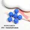 Contas de Abóbora Coloridas DIY Joias Feitas à Mão Contas Coloridas Corrente para Celular Colar Pulseira Fio Versátil Enfeites Materiais Artesanais