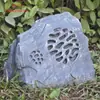 Altavoces para Césped de Exterior con Carcasa tipo Piedra, Altavoces para Sistema de Megafonía, Altavoces de Audio Luminosos