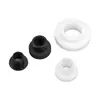 Arandela de Nylon en Forma de T Almohadilla de Paso en Forma de T Plástico de Partículas Aislantes Manguito de Tornillo Cóncavo y Convexo M2M3M4M6M8M10
