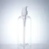 Suministro Directo de Fábrica 300ml Transparente Hidratante Plástico para Mascotas Botella Vacía Botella Dispensadora de Líquido con Bomba para Gel Desinfectante de Manos