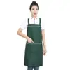 Delantales Impermeables con Logo Impreso, Venta al por Mayor desde Fabricante, Ropa de Trabajo Duradera y Resistente al Desgaste para Cocinas, Restaurantes y Tiendas de Té de Leche