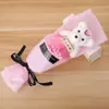Venta al por mayor de fábrica Regalo del Día de la Madre Clavel Ramo individual de jabón Oso de rosas Regalo de cumpleaños Regalo festivo