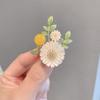 Broche de Flor de Margarita Nuevo 2026 con un Toque de Alta Gama, Broche de Cardigan Ligero de Lujo, Accesorio de Pin para Abrigo y Traje