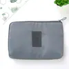 Bolsa Digital de Tela Oxford de Sarga Estilo Nuevo, Bolsa de Almacenamiento para Cable de Datos y Power Bank, Bolsa de Almacenamiento de Viaje con Clasificación a Prueba de Golpes, Portátil
