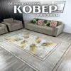 Alfombra para sala de estar estilo nórdico, resistente a la suciedad, resistente al desgaste, alfombra de terciopelo de cristal, área grande de cobertura total, alfombra para sofá y mesa de centro del hogar