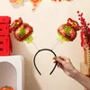 Duoyang Año Nuevo 2026 Creativo Primavera Globo Diadema Pasador Día de Año Nuevo Festivo Divertido Foto Regalo