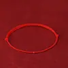 Tobillera Anklet de Oro Puro 49.95kg de Sehuan con Hilo Rojo y Cuentas de Loto, Regalo de San Valentín para Novia, Regalo para Transmisión en Vivo de la Industria de la Belleza