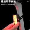 Luz Frontal para Bicicleta, Multifuncional, Alto Brillo, Larga Duración, Luz Impermeable para Montar de Noche, Bicicleta de Montaña, Luz Trasera para Bicicleta de Carretera, Equipo de Ciclismo