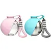 Taza de Agua para Mascotas Transfronteriza, Taza de Agua de Viaje para Perros, Botella de Agua Redonda Portátil para Exteriores, Contenedor de Agua Potable de Acero Inoxidable de Gran Capacidad
