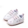 Zapatos para bebés, nuevos de primavera y otoño para niños de 0 a 2 años, suela de goma suave, antideslizantes, informales, de moda.