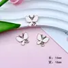 Mariposa Galvanizada Accesorios para Joyería DIY Funda de Teléfono Pegamento de Crema Pegatinas Decorativas Flores para Crocs Pasadores para el Cabello Accesorios para el Cabello Materiales
