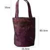 Bolsa de Ombro Cilíndrica Feita à Mão em Tecido das Dinastias Tang e Song, Bolsa Balde Portátil de Viagem, Bolsa para Eventos de Chá, Bolsa para Celular e Chaves, Bolsa Feminina Estilo Chinês