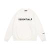 Esenciales Hhh Fog Estampado de Velour de Doble Línea Silicona en Relieve Sudadera Unisex de Peso Pesado Cuello Redondo Otoño e Invierno Moderna