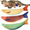 Juguete de Hierba Gatera para Gatos Juguete para Gatos Divertido Gato Lino Pez Pez de Hierba Gatera Juguete para Gatos