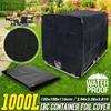 Tampa de recipiente para explosões transfronteiriças 1000L tampa de tanque de água externo à prova d'água, à prova de poeira e isolamento térmico fábrica pode fazer tampa de recipiente de tonelada IBC
