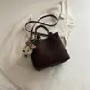 Bolsa de mão grande capacidade, estilo ocidental chique, estampa de leopardo, nova moda, bolsa de ombro, bolsa transversal e bolsa de axila para mulheres 2026