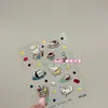 Ilustración de Ratón de Gelatina Pegatina de Gelatina de Alto Valor Ilustración de Arte de Uñas en Relieve Linda Tridimensional Ins Decoración DIY para Teléfono Móvil