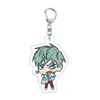 Dropshipping de Llaveros Acrílicos Irregulares para Escenario, Regalos para Mochilas de Estudiantes, Colgantes Decorativos de Dibujos Animados y Anime