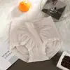 Bragas Femeninas de Fábrica Originales Sin Costuras de Cintura Media-Alta, Sensación de Segunda Piel, Alta Elasticidad, Tallas Grandes, Cómodas, Transpirables, Braguitas Femeninas Moldeadoras de Glúteo