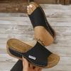 Sandalias de cuña de talla grande transfronterizas para mujer 2025 Verano Nuevas Sandalias Ligeras para Mujer Sandalias Populares para Mujer Temu