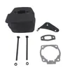 Husqvarna huswarner HUS50 51 55 conjunto de tubo de escape silenciador acessórios para motosserra