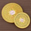 Brújula redonda de aleación, brújula artesanal portátil, instrumento de brújula, herramientas de medición para llevar en stock, disco completo