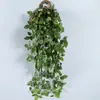 Kangkang Flor Artificial Trepadeira Pequeno Canto Rosa Pendurado na Parede Flor Planta Verde Decoração de Interior Trepadeira Flor Artificial Trepadeira Arranjo de Casamento