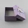 Caja de Joyería Caja de Joyería Caja para Empaque de Aretes Venta al Mayoreo Cuadrada Redonda Anillo Caja Pequeña Caja para Aretes