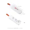 Pastillero con forma de USB, pastillero pequeño portátil, pastillero con compartimentos, pastillero de almacenamiento para llevar, mini pastillero de medicina, caja sellada