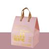Caja Portátil de Papel de Aluminio para Pasteles, Bolsa de Aislamiento Térmico, Bolsa para Conservar la Frescura, Caja Especial de Aislamiento Térmico para Pasteles para Logística de Cadena de Frío