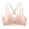 Reunião Super Lindo Costas Espessado Sutiã Sutiã Máscara para Seios Peito Pequeno Mostra Grande Parte Superior Combinável Acessório Mamário Roupa Íntima Roupa Feminina
