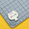 Food and Play Cute Cat Plate DIY Cream Glue Mobile Phone Case Hairpin Hair Rope Jewelry Material Bolsa Acessórios de resina