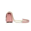 Nova Bolsa Feminina Estilo Pequena Fragrância em PU Mini Casual Ombro Transversal Bolsinha de Braço Bolsa de Ombro com Corrente Modelo Personalizado para Exportação