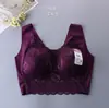 Camisola de Encaje Inalámbrica Tallas Grandes Transfronteriza para Mujer, Estilo Delgado, Minimiza el Busto Grande, Recoge y Previene la Flacidez