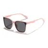 Nuevas Gafas de Sol de Moda y Versátiles Estilo Coreano para Niños de Raine, Marco Cuadrado Grande en Colores Dulces para Viajes al Aire Libre