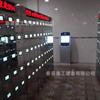 Gabinete de carga para lámpara de minero inteligente con puerta de gabinete, soporte de carga para lámpara de mina de carbón de 100 bits, gabinete de carga para lámpara de minero con iris de película azul
