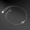 Pulseira de cruz cravejada de diamantes em prata de lei S925 feminina transfronteiriça mais vendida joia de mão dobrada fina de luxo leve com fênix atacado