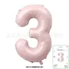 Globos Digitales de Tarjeta de 40 pulgadas Cubierta Dura Envueltos Individualmente Tarjeta de Papel Globos de Papel de Aluminio Globos de Decoración para Fiesta de Cumpleaños Venta al por Mayor