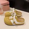 Zapatillas Retro Birkenstock 2026 que Aumentan la Altura para Mujer, Estilo Versátil de Suela Gruesa, Zapatos sin Cordones de Punta Cerrada para Primavera