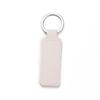 Llavero Creativo Nuevo de Cuero PU, Sencillo Colgante de Cuero para Llaves de Coche con Línea de Coche a Doble Cara, Colgante para Bolso/Coche